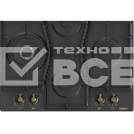 Газовая варочная поверхность Gorenje GW6D42CLB черный, фото4