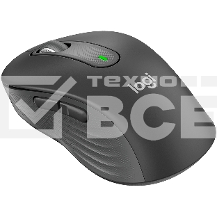 Мышь беспроводная Logitech Signature M650 графитовый, 4000 dpi, радиоканал, Bluetooth, USB, кнопки - 5