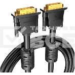 Кабель Vention DVI-I Dual link 24+5M/VGA 15M с ферритовым фильтром - 3м., фото4
