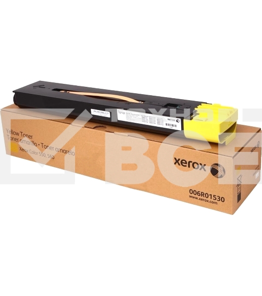 Картридж лазерный XEROX 006R01530 желтый для Colour 550/560 (34 000 отпечатков) GMO