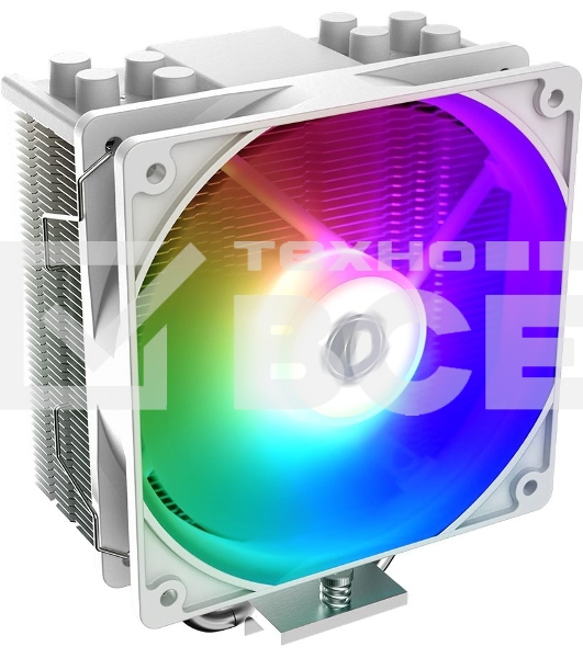 Кулер ID-COOLING SE-214-XT ARGB белый 120мм алюминий+медь 1500rpm 27db 4-pin 180W 150мм