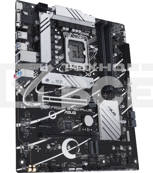 Материнская плата ASUS PRIME B760-PLUS, LGA 1700, Intel B760, 4xDDR5, 4xSATA, 3xM.2, 1xPCIe 4.0 x4, 1xPCIe 5.0 x16, 2xPCIe x1, 1xDP, 1xHDMI, 1xVGA, 2xUSB-A 3.2 Gen 2, 1xUSB-C 3.2 Gen 2x2, 1x 2.5Gb LAN, 3x3.5 мм, 7.1, ATX