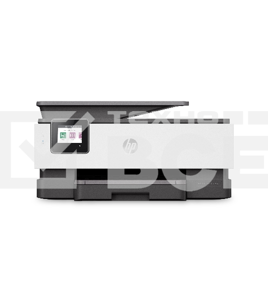 МФУ струйный HP OfficeJet 8023 (1KR64B), A4, цвтной, печ. до 20 стр/мин. (ч/б), до 10 стр/мин. (цвет), скан. до 8 стр/мин. (ч/б) 3.5 стр/мин. (цвет), 1200 x 1200 dpi, USB, RJ-45, Wi-Fi, Air Print