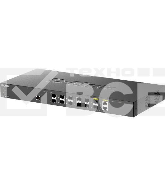 Настраиваемый L2+ коммутатор D-Link DXS-1210-12SC/B1A PROJ с 10 портами 10GBase-X SFP+ и 2 комбо?портами 10GBase-T/SFP+