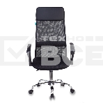Кресло руководителя Бюрократ KB-6N/SL/B/TW-11 TW-01 TW-11 черный, сетка, крестовина хром, фото10