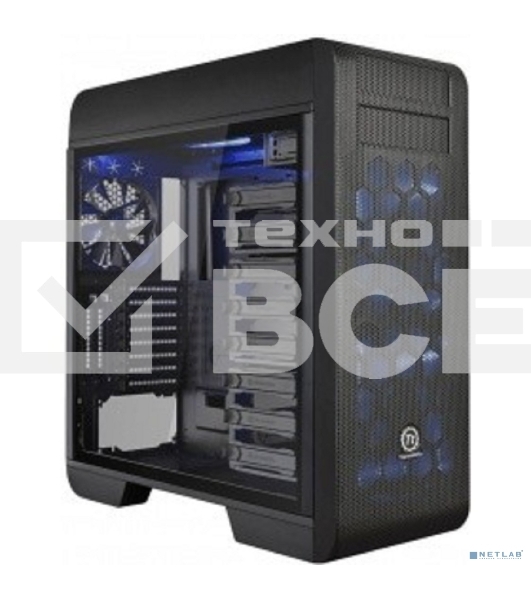 Корпус Thermaltake Core V71 TG (407788) CA-1B6-00F1WN-04 /Black/Win/SECC/Tempered Glass