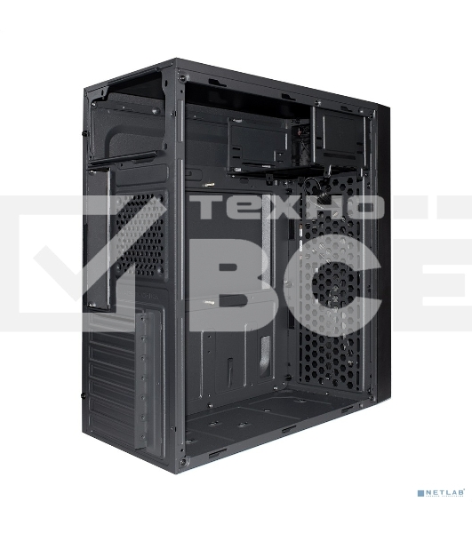 Компьютерный корпус Miditower ExeGate AA-440-AA350 (ATX, AA350 8 см, 2*USB, аудио)