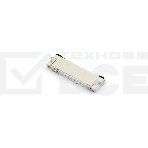 Разъем FPC Flip-Lock 1010-12RLGF 12 pin высота 1мм шаг 1мм, фото 1