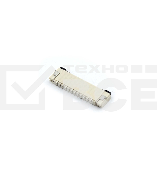 Разъем FPC Flip-Lock 1010-12RLGF 12 pin высота 1мм шаг 1мм