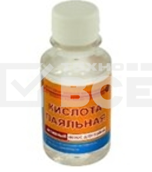 Кислота паяльная для пайки металлов 100 мл.