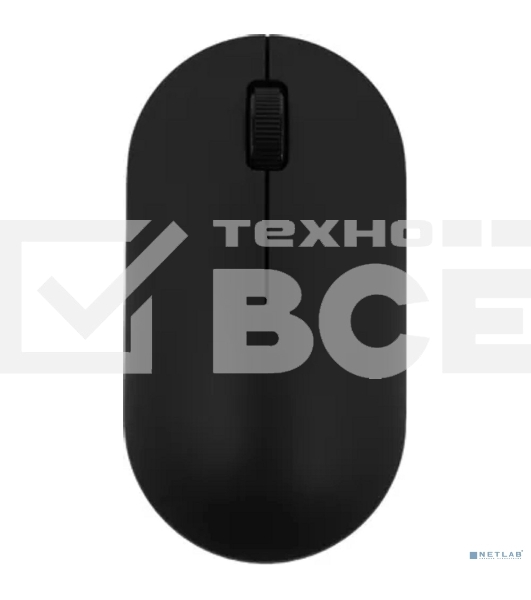 Мышь беспроводная Xiaomi Wireless Mouse Lite 2 черный, 1000 dpi, радиоканал, USB, кнопки - 3