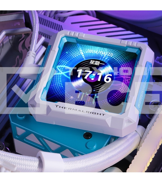 Водяное охлаждение для процессора Thermalright Frozen Warframe Pro 360 White ARGB (360mm, White, ARGB/ Fans: 3x120mm, 70.84CFM, 29.8dBA, 2000RPM/ Pump height 60mm, 23dBA, 3000RPM, Rad thickness 27mm/ S: 1200, 1700, 1851, 2011, 2066, 115X, AM4, AM5)