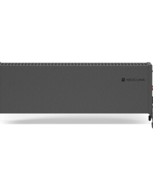 Конвектор электрический Neoclima Nano 1500B черный, 1500 Вт, 20 м2, термостат
