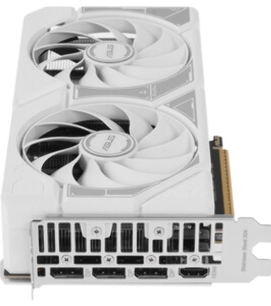 Видеокарта ASUS GeForce RTX 5060 Ti 8G DUAL OC Edition, NVIDIA RTX 5060 Ti, 8 ГБ GDDR7, 128 бит, PCI-e 5.0, 1xHDMI, 3xDP, 2632 МГц