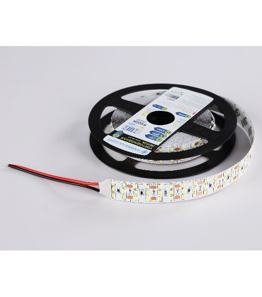 Светодиодная лента Ambrella light GS3903 2835 324Led/ 26W m/ 24V IP20 6500K/ 5000*18*1.2mm (2 конт.)