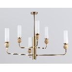 Люстра Ambrella light LH53251/6 BS/FR латунь/белый матовый E14*6 max 40W D1050*1445, фото6