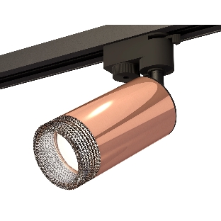 Светильник Ambrella light XT6326011 PPG/SBK/BK золото розовое полированное/черный песок/тонированный MR16 GU5.3