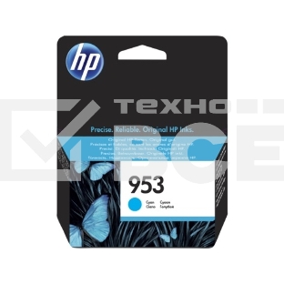 Картридж струйный HP 953 F6U12AE голубой для HP OJP 8710/8715/8720/8730/8210/8725 (630 стр.)