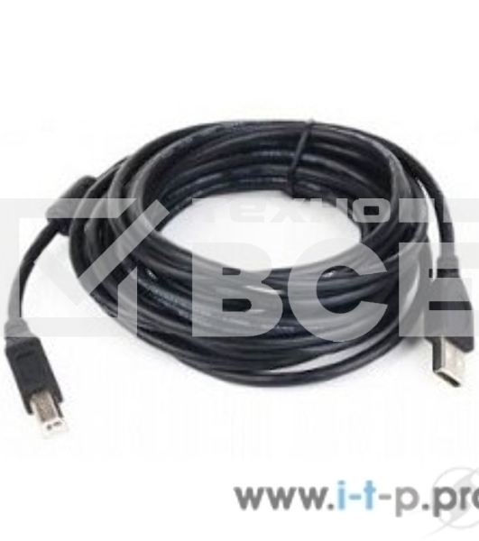 Кабель Gembird CCF-USB2-AMBM-10 USB 2.0 кабель PRO для соед. 3.0м AM/BM позол.конт., фер.кол., пакет