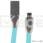 Кабель USB 2.0 Cablexpert CC-G-mUSB01Bl-1M, AM/microB, серия Gold, длина 1м, синий, блистер, фото2