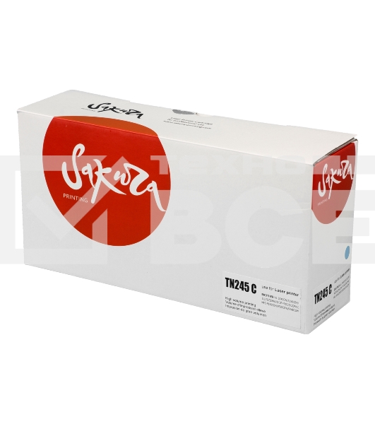 Картридж Sakura TN245C для Brother HL-3140/3150/3170, DCP-9020, MFC-9140/9330/9340, синий, 2 200к.