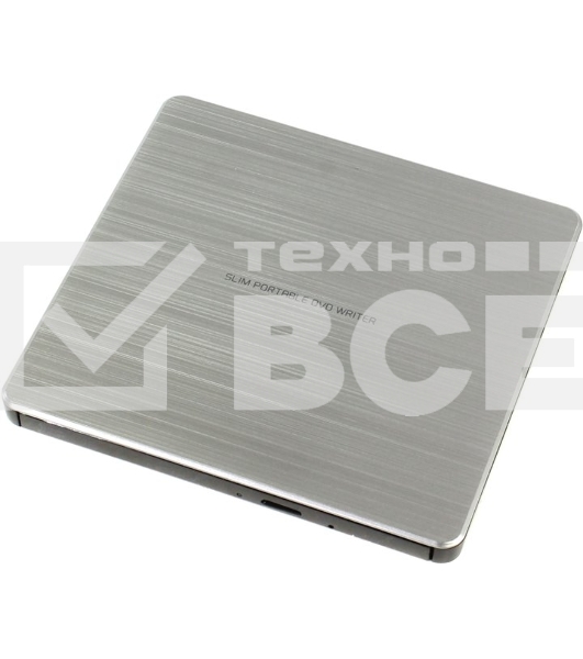 Внешний Привод DVD-RW LG GP60NS60 серебристый USB ultra slim внешний RTL