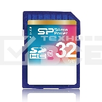 Флеш карта SDHC 32Gb Class10 Silicon Power SP032GBSDH010V10 w/o adapter, фото2