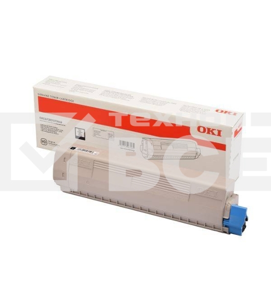 Картридж лазерный Oki C823 7К черный