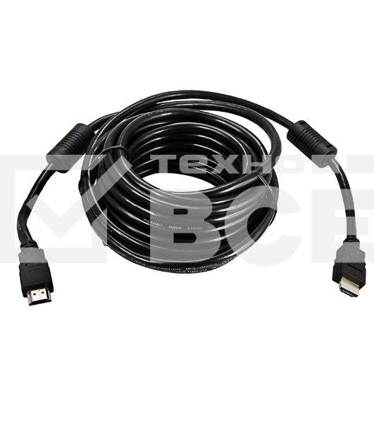 Кабель Rexant HDMI - HDMI 1.4, 20 м, Gold (PVC пакет)