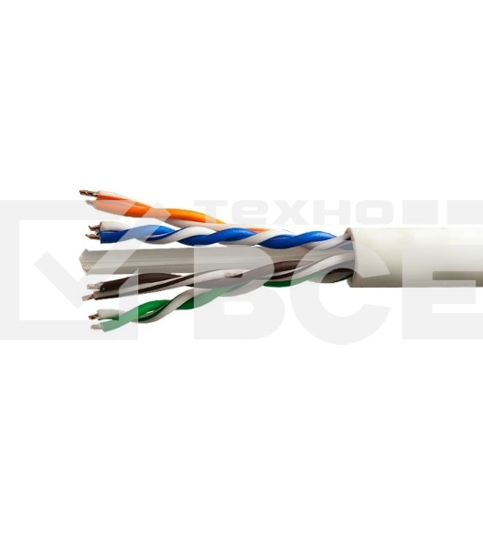 Кабель UTP 4х2х23AWG кат.6 медь Six 305м (м) SUPRLAN 01-0316