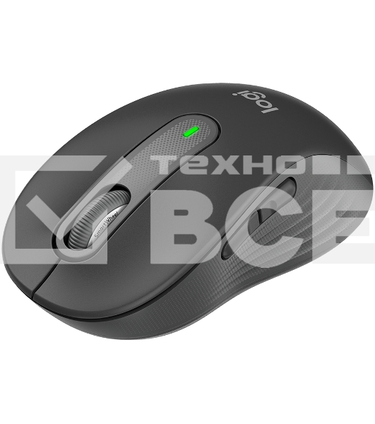 Мышь беспроводная Logitech Signature M650 графитовый, 4000 dpi, радиоканал, Bluetooth, USB, кнопки - 5