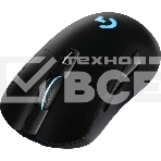 Мышь беспроводная Logitech Gaming Mouse G703 черный, 25600 dpi, радиоканал, USB, кнопки - 6, фото 1