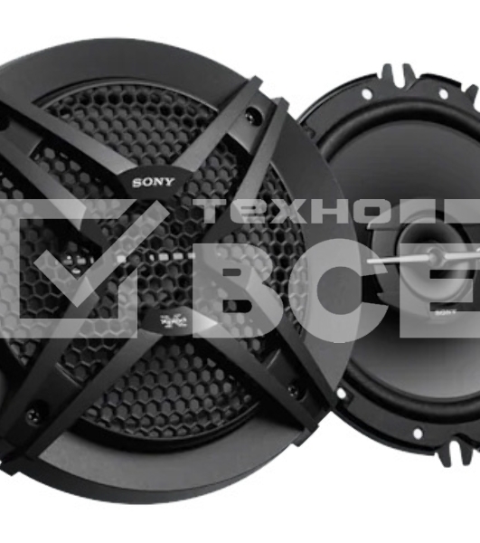Колонки автомобильные Sony XS-GTF1639 (без решетки) 270Вт 90дБ 16см (6дюйм) (ком.:2кол.) коаксиальные трехполосные