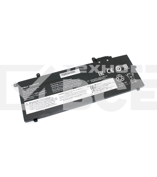 Аккумуляторная батарея для ноутбука Lenovo ThinkPad X280 (L17L6P71) 11.4V 3900mAh OEM