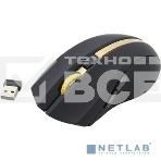 Мышь беспроводная Oklick 495MW черный/золотистый, 1600 dpi, радиоканал, USB, кнопки - 6, фото6