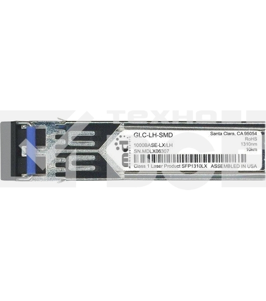 Модуль GLC-LH-SMD= 1000BASE-LX/LH SFP transceiver module, MMF/SMF, 1310nm, DOM