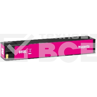 Картридж струйный Cactus CS-L0R10A (981X) пурпурный пигментный (150 мл) для HP PageWide 556dn Enterprise/586dn