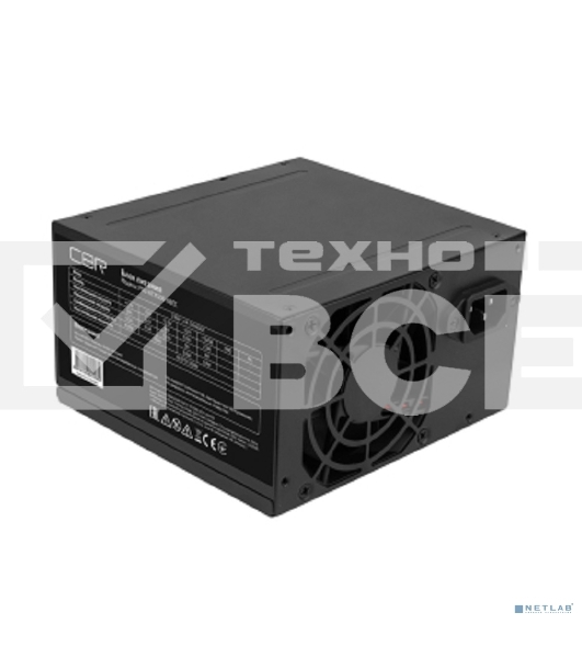 Блок питания CBR PSU-ATX500-08EC, 500Вт, 80мм, черный