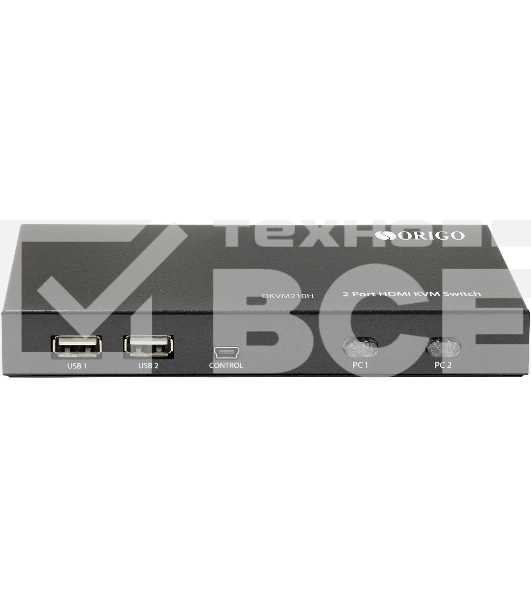 KVM-переключатель 2-портовый ORIGO OKVM210H/A1A с портами HDMI и USB