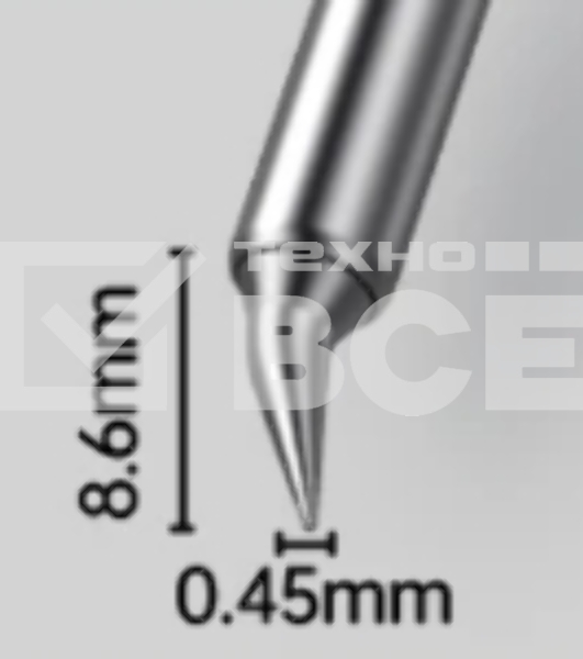 Жало для индукционных паяльников Fnirsi F245 HS02A-JS