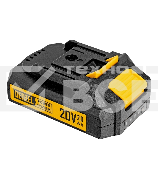 Дрель-шуруповерт аккумуляторная CDQ-20, Li-Ion, 20 В Denzel