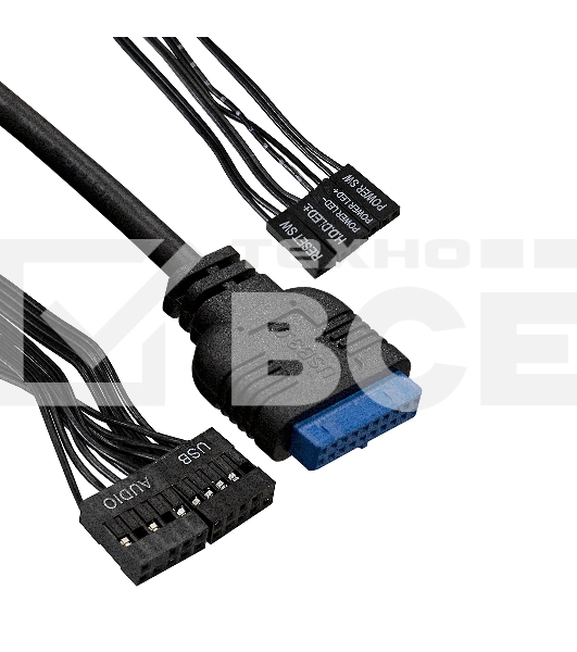 Компьютерный корпус Miditower ExeGate CP-606U-UNS350 (ATX, БП UNS350 с вент. 12см, 1хUSB/1хUSB 3.0, аудио)