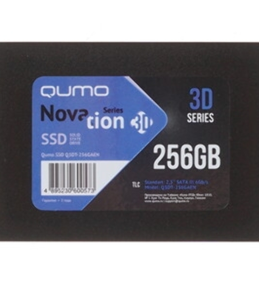 Накопитель SSD QUMO 256GB QM Novation Q3DT-256GAEN SATA3.0