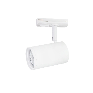 Трековый однофазный светильник со сменной лампой Ambrella light GL5128 WH белый GU10 max 12W