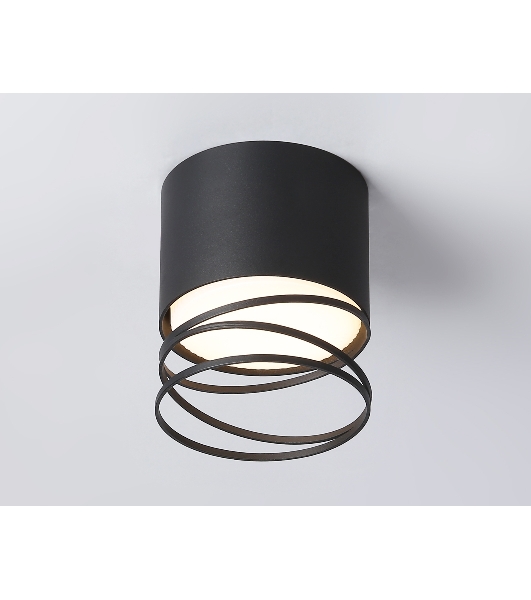 Светильник Ambrella light TN71105 BK черный GX53 max 12W D82*110