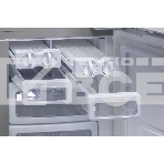 Холодильник Sharp SJ-GX98PRD темно-бордовый трёхкамерный Side by Side 394/211 л морозилка снизу, фото10