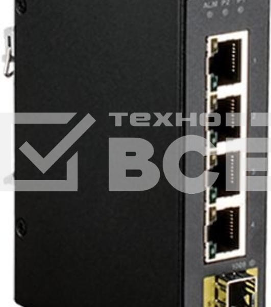 Коммутатор D-Link DIS-100G-5SW/A1A Промышленный неуправляемый коммутатор с 4 портами 10/100/1000Base-T, 1 портом 1000Base-X SFP, функцией энергосбереж