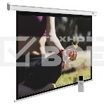 Экран Cactus 197x200см MotoExpert CS-PSME-200x200-WT 1:1 настенно-потолочный рулонный белый (моторизованный привод), фото4