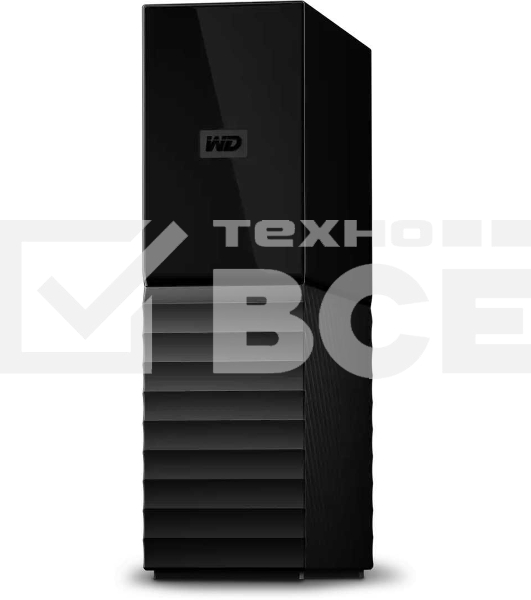 Накопитель на жестком магнитном диске WD Внешний жёсткий диск WD My Book (New) WDBBGB0120HBK-EESN 12ТБ 3,5