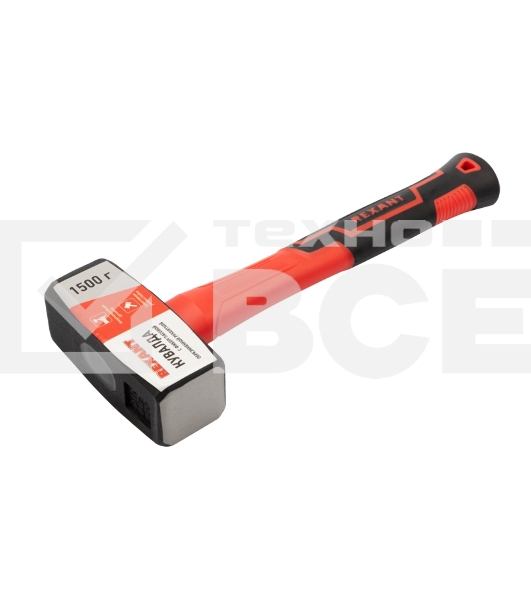 Кувалда Rexant с фибергласовой обрезиненной рукояткой 1500 г